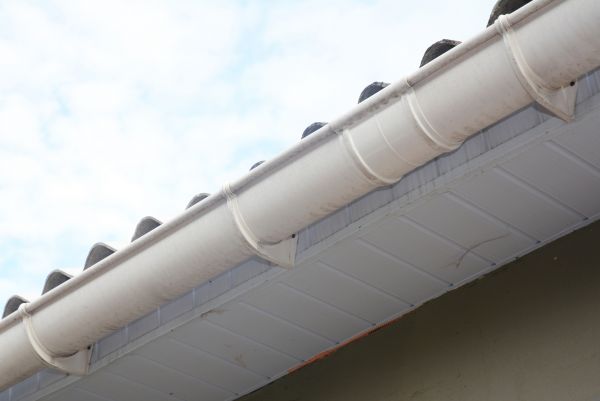 Plastic Gutter Installation in Largo