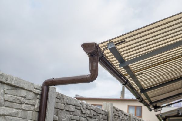 Plastic Downspout Installation in Largo